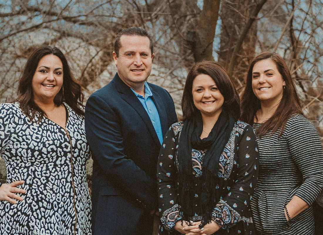 About Our Agency - Kentucky Insurance & Investment Group Team Portrait Outdoors in Lexington, Kentucky